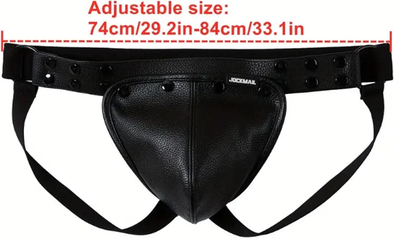 JOCKMAIL Men's Jockstrap Underwear Breathable Jock Strap Adjustable Underwears with Removeable Pouch Men Jock Strap - Image 4
